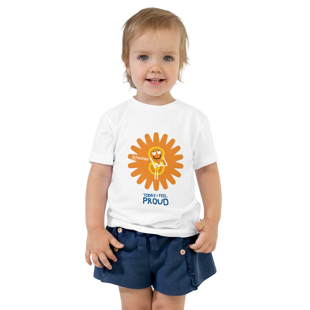 Toddler Short Sleeve Tee Today I feel Proud
